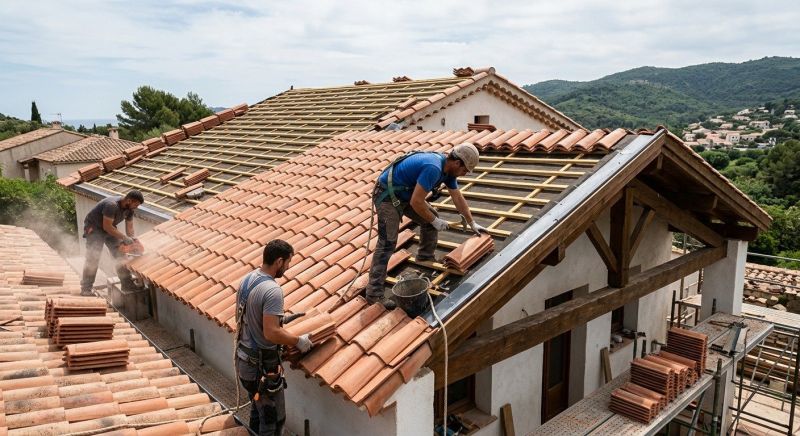 Tile Roof Installation in London, OH