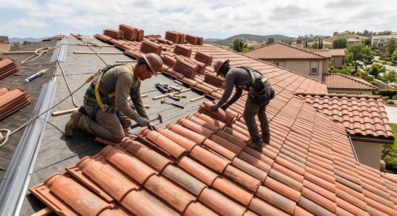Tile Roof Installation in Troy, OH