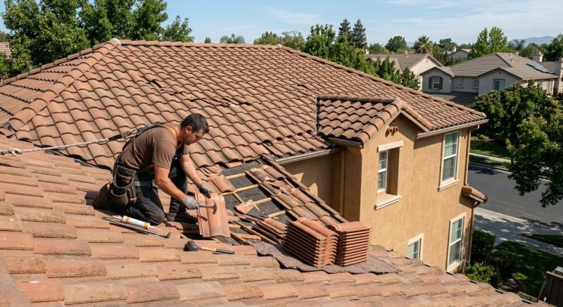 Tile Roof Repair in Springfield, OH