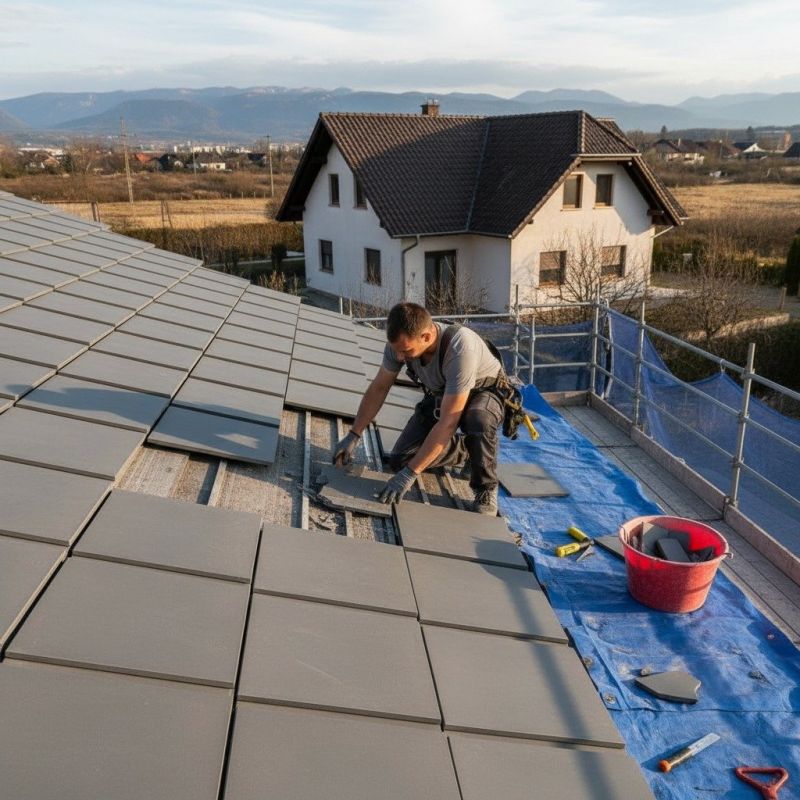 Tile Roof Repair in Springfield, OH