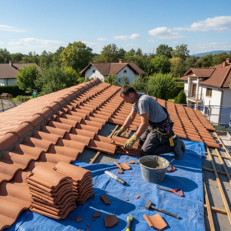 Tile Roof Repair in Medway, OH