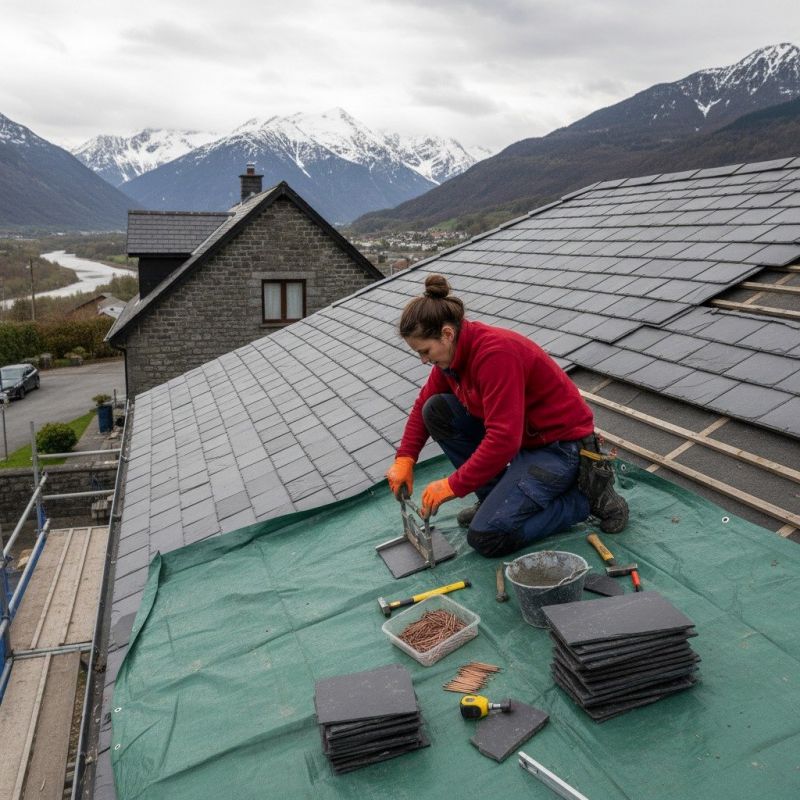 Tile Roof Repair in Troy, OH