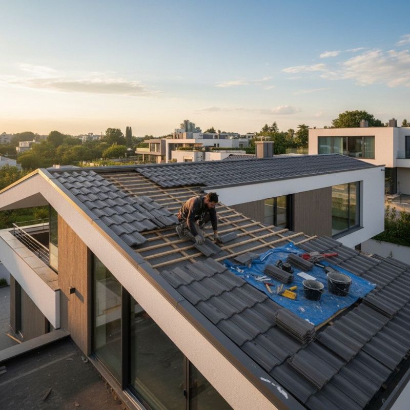 Tile Roof Repair in Xenia, OH