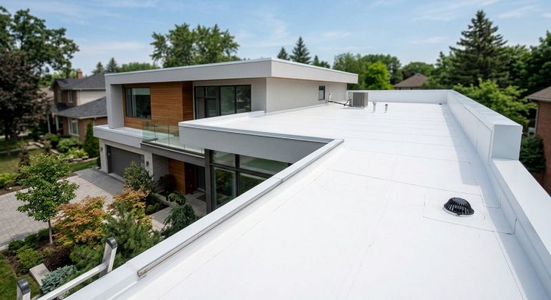 Tpo Roof Installation in London, OH