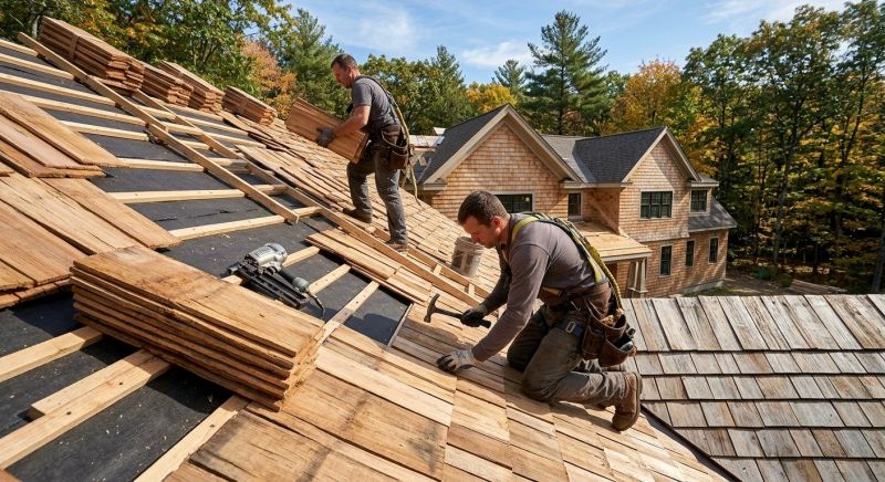 Wood Roofing Installation in Dayton, OH
