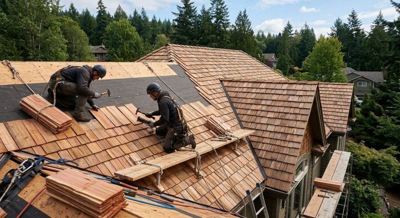 Wood Roofing Installation in Dayton, OH