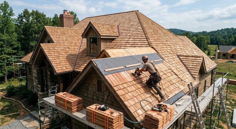Wood Roofing Installation in Urbana, OH