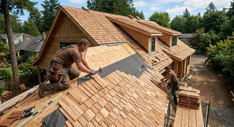 Wood Roofing Installation in West Liberty, OH