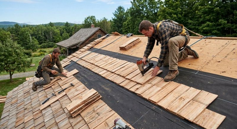 Wood Roofing Installation in Xenia, OH