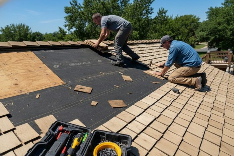 Wood Shake Roof Repair in Greene County, OH