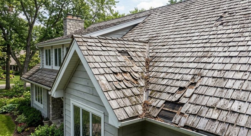Wood Shake Roof Repair in Madison County, OH