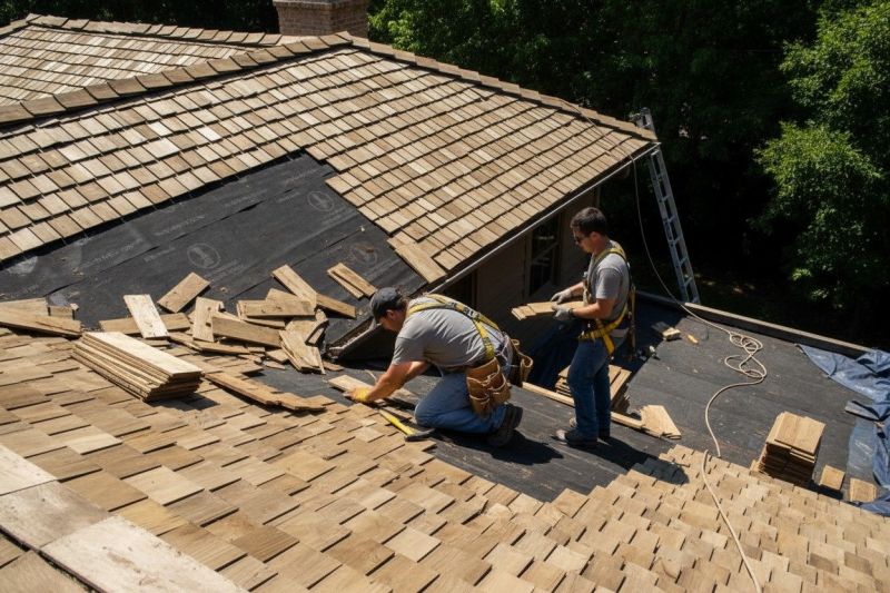 Wood Shake Roof Repair in Mechanicsburg, OH