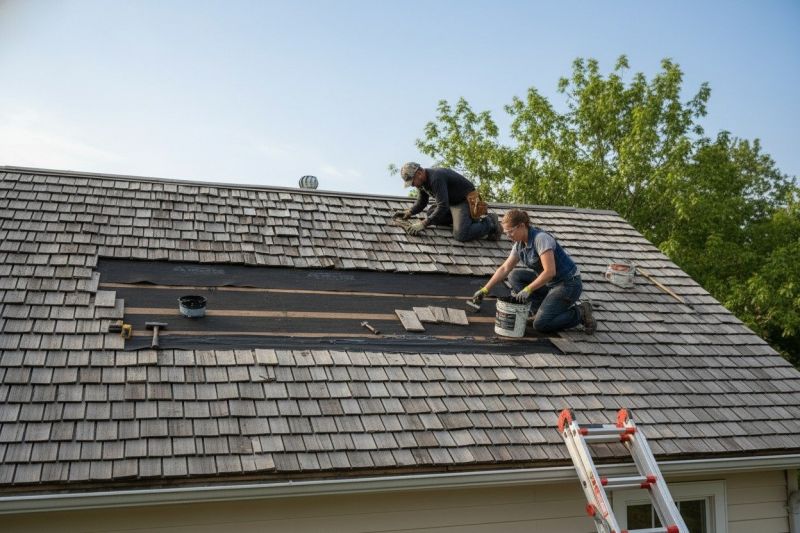 Wood Shake Roof Repair in Miami County, OH