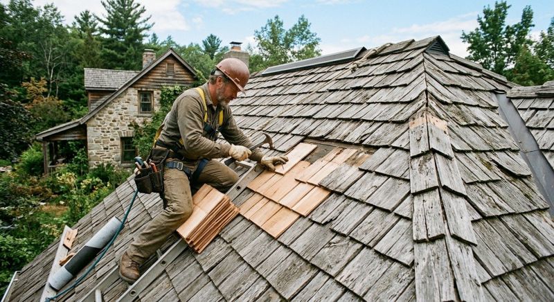 Wood Shake Roof Repair in Urbana, OH