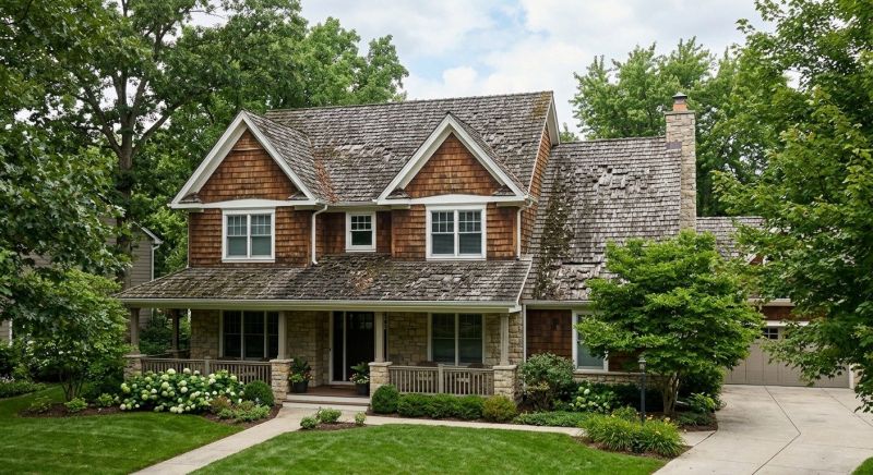 Wood Shake Roof Replacement in Madison County, OH