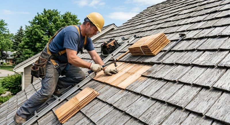 Wood Shingles Repair in Jamestown, OH