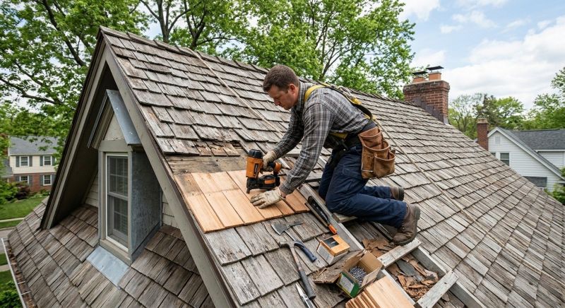 Wood Shingles Repair in Troy, OH